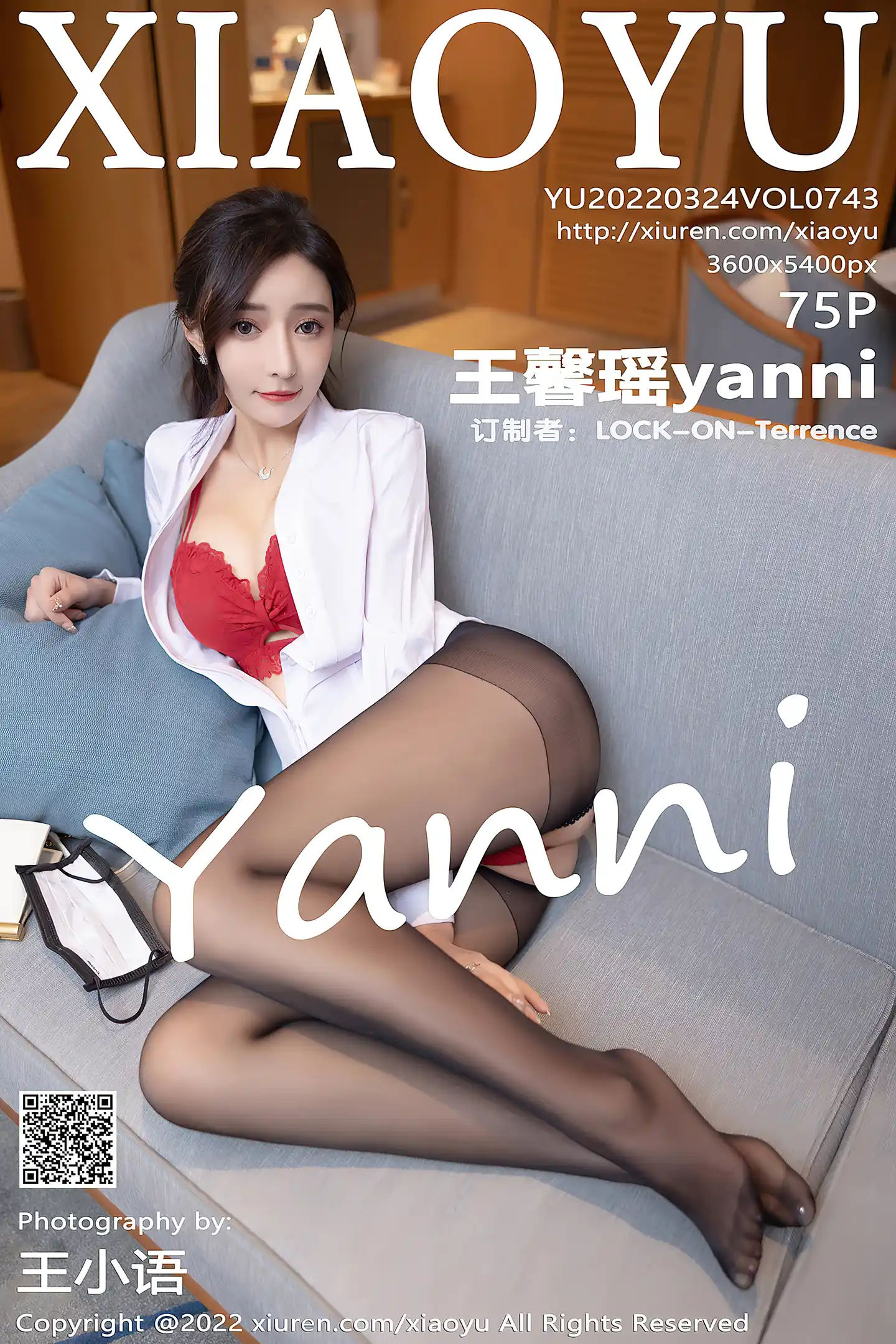 [XiaoYu画语界]Vol.743_女神王馨瑶yanni惠州旅拍脱职业套装露红色蕾丝内衣诱惑写真75P-秀人网 - XiuRen.Xyz